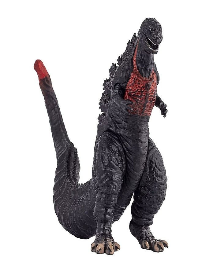 De-Lite™ Action Figures Soft Touch Vinyl Plastic Collectible Model Toys… (Shin MonsterGodzilla - Black (Red Spine), 17cm) - Image 1